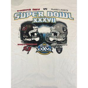 NFL Game Day Super Bowl XXXVII Mug And T Shirt Tampa Bay Bucs vs Oakland Raiders